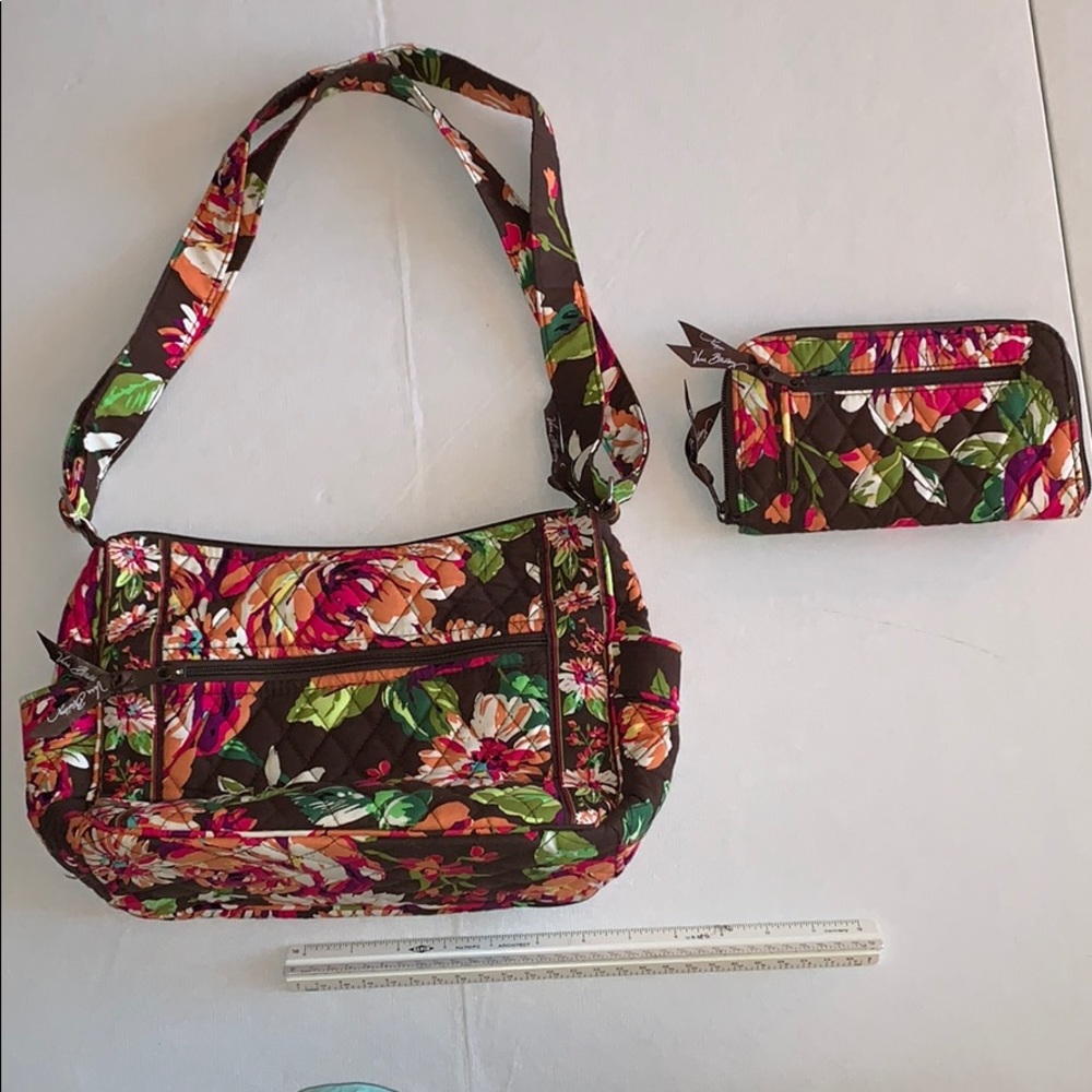 Vera Bradley Bag + Wallet